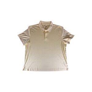 Untuckit Shirt Adult XXL Yellow Supima Cotton Polo Stretch Regular Casual Mens